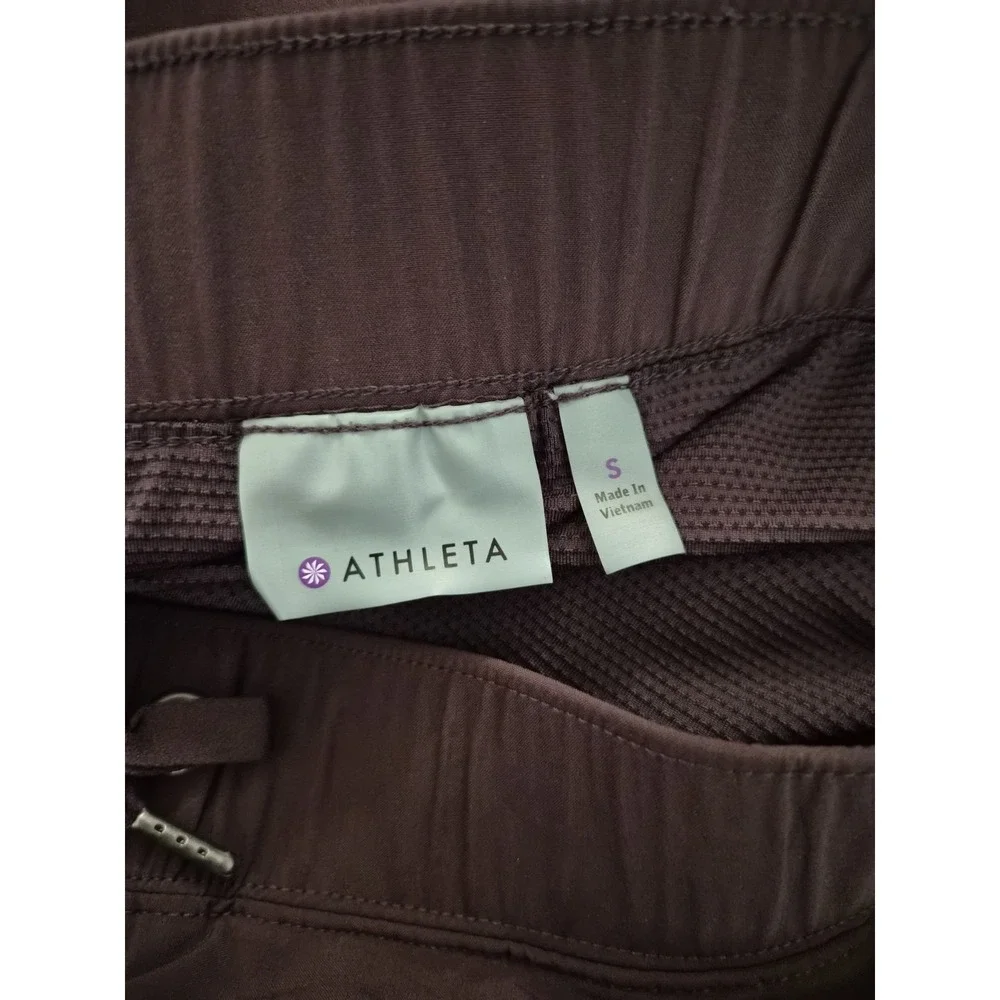 Athleta Brown Athletic Skort Women's Small‎ Lined Tennis Golf Running Skirt